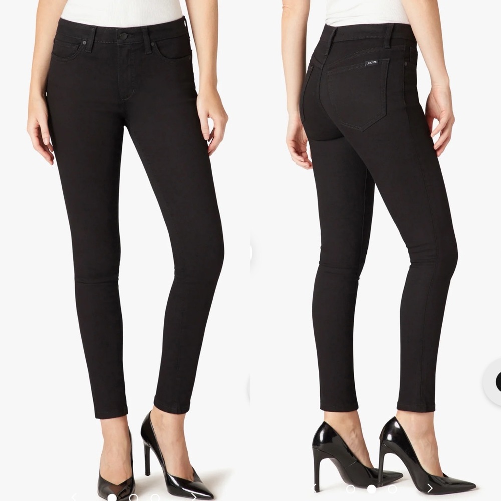 Joe’s Jeans High Rise Curvy Skinny Ankle Jeans, Women’s Size XS Black Denim